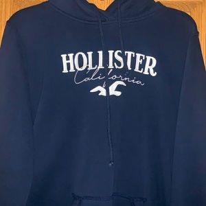 HOLLISTER NAVY XL HOODIE